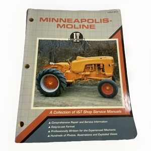 Minneapolis-Moline I&T Shop Service Manual, MM-201, 1990 FARM TRACTOR BF-G-1350